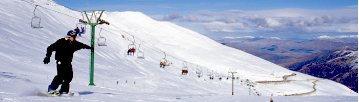 Mt Dobson Ski Area. Fairlie, New Zealand